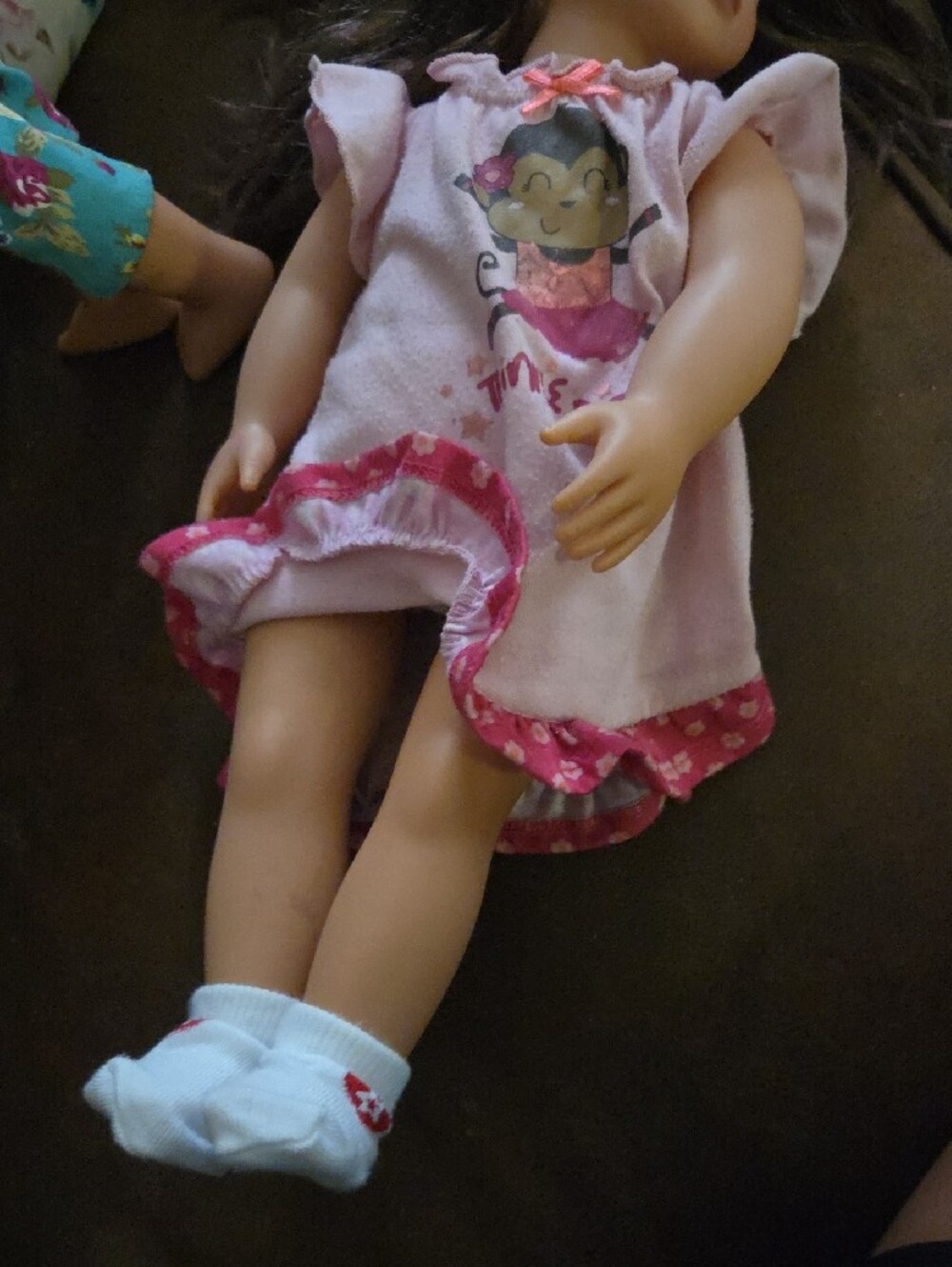 Our GENERATION DOLLS Children's Fashion Play Doll Set - Pink & Teal Outfits - Picture 6 of 8